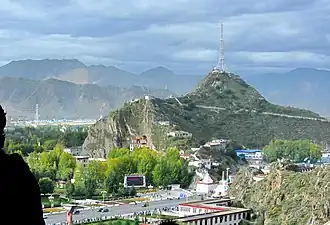 Chogpori seen from Potala (2013)