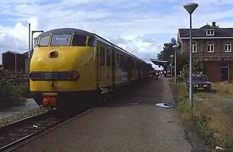 DE3-treinstel in 1986