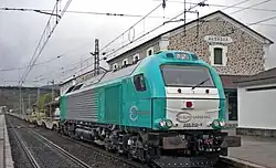 Vossloh Euro 4000 diesellocomotief nr. 335.013-9 van ECR