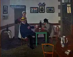 Les joueurs de cartes, 1917.