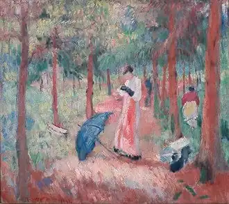 De roze laan, 1912, uit de collectie van The Phoebus Foundation