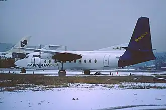 Fokker F27-500 Friendship van Farnair