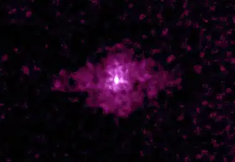 3C 58, mogelijk het overblijfsel van de supernova van 1181