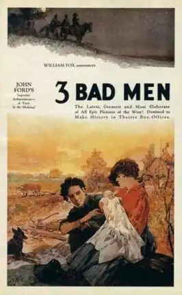 Filmposter voor 3 Bad Men