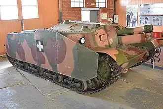Zrínyi II opgesteld in het Kubinka Tankmuseum in Rusland