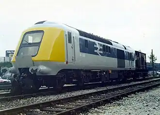 41001 in 1972 in het Railway Technical Centre