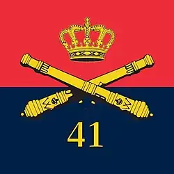 Embleem 41 Afdeling Artillerie
