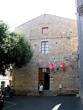 het San Pietro all'Orto waar het museum is gevestigd