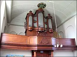 Eenklaviersorgel van H.H. Freytag, gebouwd in 1808