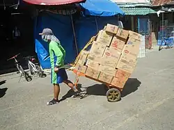 Handkar op de Filipijnen