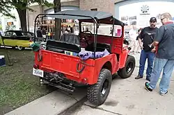 CJ-3A met krachtafnemer achteraan