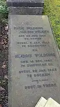 Graf van Hindrik Woldring