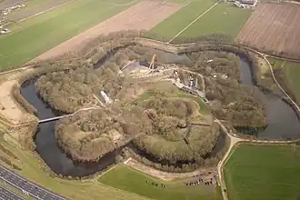 Luchtfoto Fort bij Vechten (2013)