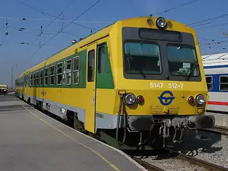 GySEV 5147 512-7 in Station Neusiedl am See