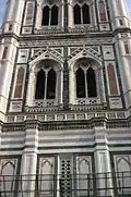 Bifora in Campanile di Giotto, Florence