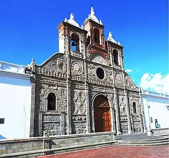 Kathedraal van Riobamba in 2017