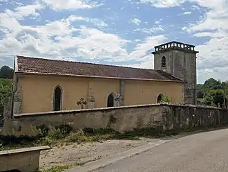 De kerk van Rupt-devant-Saint-Mihiel