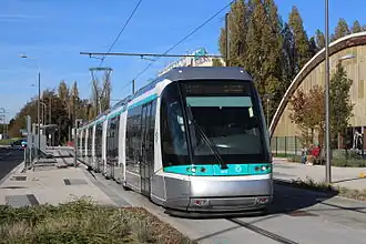 Bandentram op lijn T6