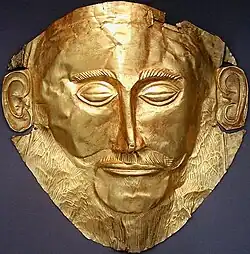 Gouden dodenmasker van Agamemnon