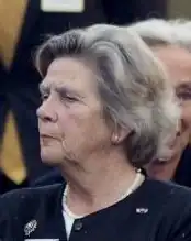 Leemhuis-Stout tijdens het 5 mei-concert 2014