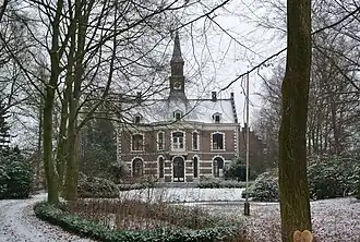 Het kasteel in februari 2013