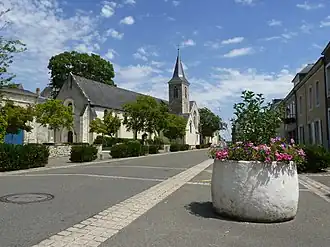 Centrum met Église Notre-Dame-de-l'Assomption