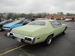 Plymouth Road Runner (1973), achteraanzicht