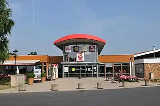 Het restaurant van de oostelijke verzorgingsplaats in 2017