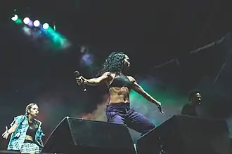 TLC live @ TD Echo Beach in 2016.