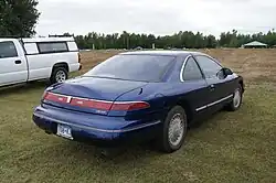 Lincoln Mark VIII (1993), achteraanzicht