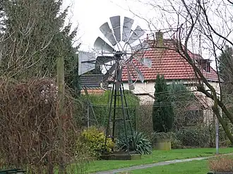 De windmotor van Oldeholtpade in 2007