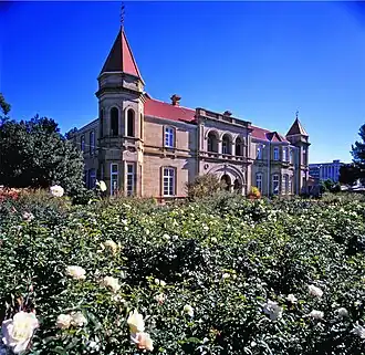 Het voormalige Presidentshuis in Bloemfontein