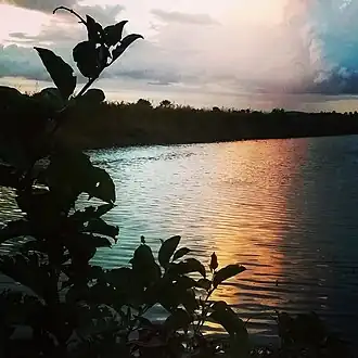 Waterkering in Moraújo