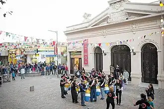 Het theater Teatro 25 de Mayo in Rocha