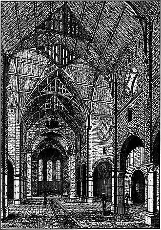 Interieurschets uit 1887