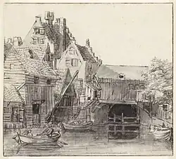 Jan Abrahamsz. van Beerstraten. Osjessluis; 1650