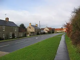 De A170 door Snainton