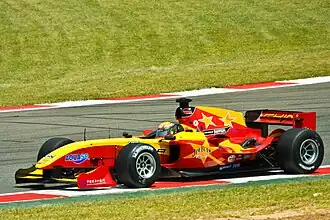 Ho-Pin Tung in actie, Kyalami, 2009.