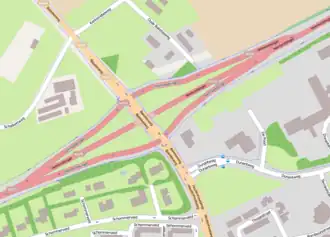 Afslag van N270 richting N604-Bakel