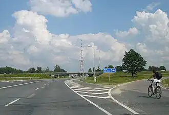 De A3 bij Valmiera