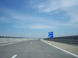De A6 bij Kittsee