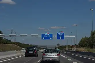 Knooppunt van de A85 en de A71