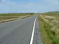 De A865 bij Stadhlaigearraidh.