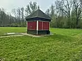 vm. Kiosk in Amsterdamse bos