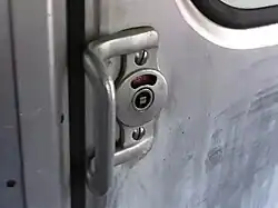 Wc-slot van een oud Zwitsers rijtuig