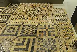 Vloerfragment, verz. Stem Sint-Niklaas.