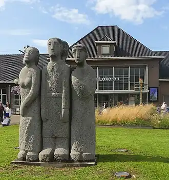 Vredesmonument, station van Lokeren