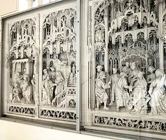 Afgietsel van het Onze-Lieve-Vrouweretabel van Lombeek, Brussel.