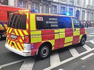 Voertuig adviseur gevaarlijke stoffen (2018)