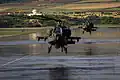 AH-64 Apache helikopters op de basis (2016)